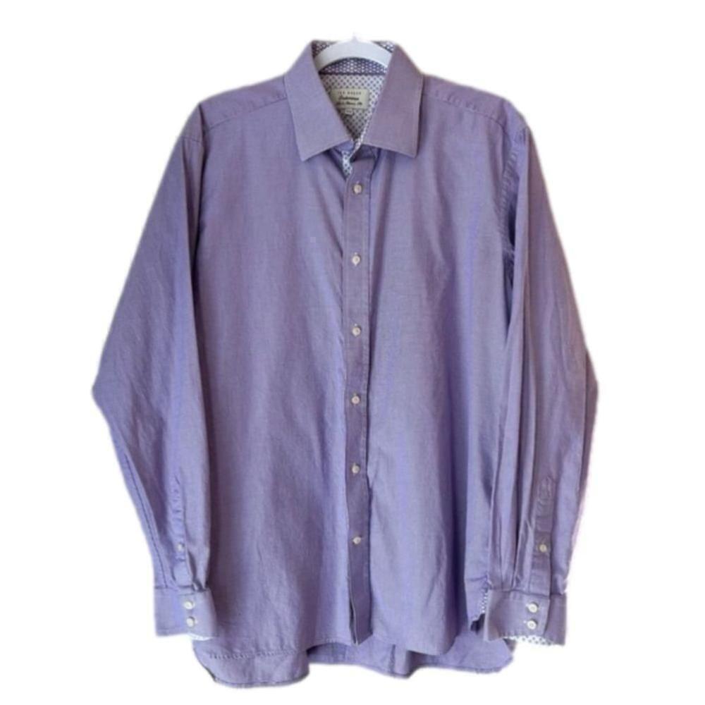Ted Baker Classic Fit Dress Shirt/Size 17.5